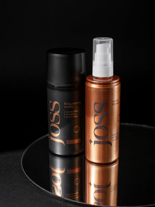 Крем-засмага + Рідкий бронзатор