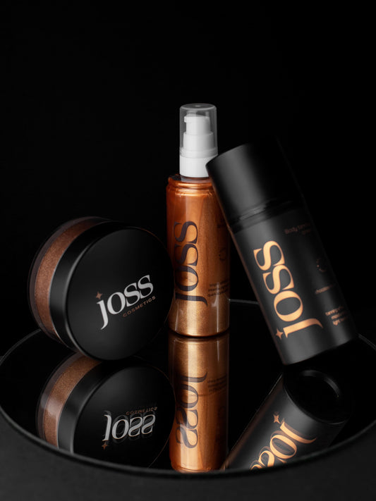 Крем-засмага + Рідкий бронзатор + Розсипчаста пудра